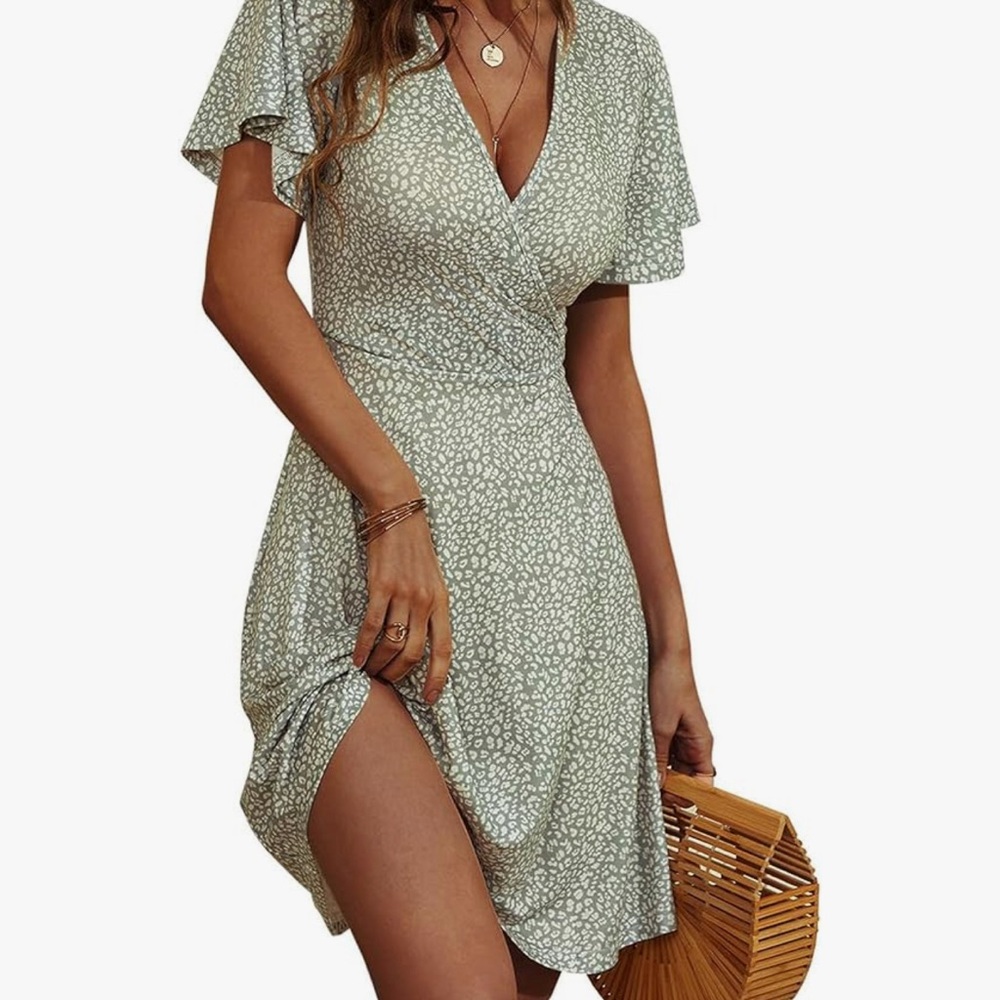 INSIGHT Gray Midi Dress - Picture 5 of 5